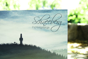 Fichtelgebirgs-Uhr "Schneeberg"
